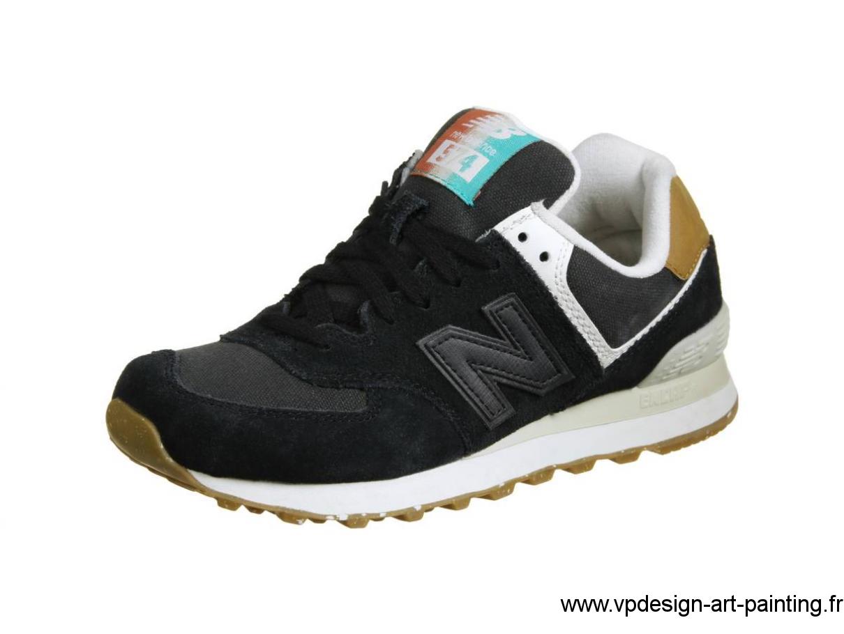 new balance wl574 noir et blanc